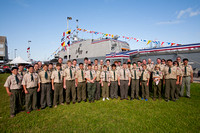 USS Fort Worth Group Pictures